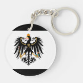 Königreich Preussen Nationalfahne キーホルダー (裏面)