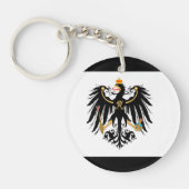 Königreich Preussen Nationalfahne キーホルダー (正面)