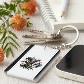 Königreich Preussen Nationalfahne キーホルダー (正面右)