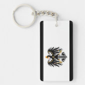 Königreich Preussen Nationalfahne キーホルダー (正面)