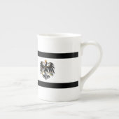 Königreich Preussen Nationalfahne ボーンチャイナマグカップ (右)