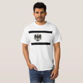 Königreich Preussen Nationalfahne Tシャツ (正面フル)