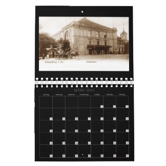Königsberg – Historical perspectives calendar カレンダー