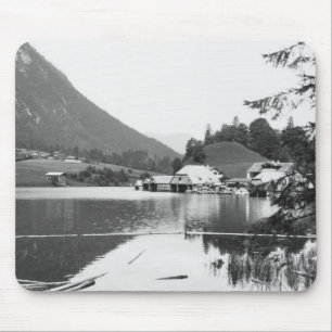 Konigssee、c.1910のボート マウスパッド