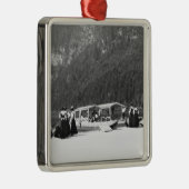 Konigssee、c.1910のボート メタルオーナメント (右)