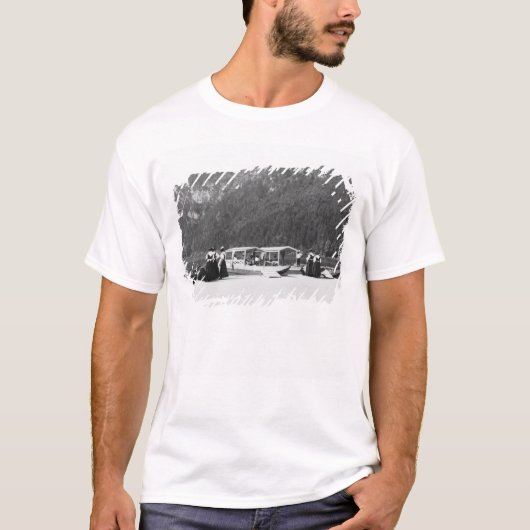 Konigssee、c.1910のボート Tシャツ (正面)