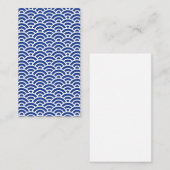 KONJYO 202 Seigaiha Waves - Energy Ver. 名刺 (正面/裏面)