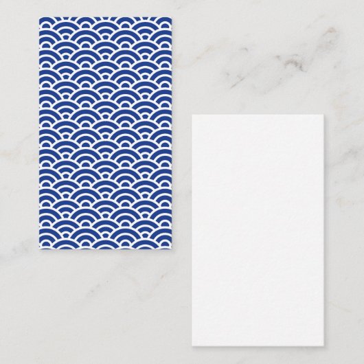 KONJYO 202 Seigaiha Waves - Energy Ver. 名刺 (正面/裏面)