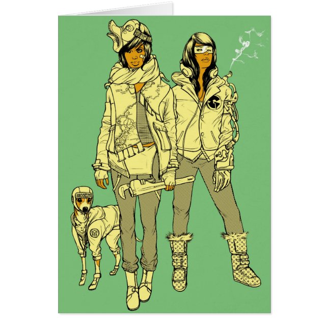 Konni、レース、及びルロアブラウンのプリント (正面)