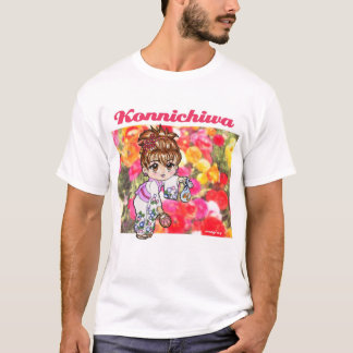konnichiwa tシャツ