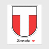 Konolfingen district coat of arms, Switzerland シール (シート)