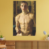 Konstantin Somov – ボクサー(1933) キャンバスプリント (インサイチュ (リビング))