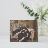 Konstantin Somov – 眠っている女性 ポストカード (スタンド正面)