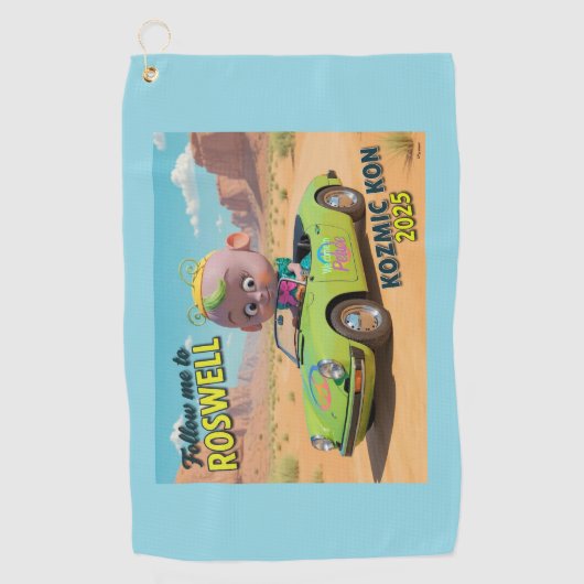 Konvention microfiber golf towel ゴルフタオル (正面)