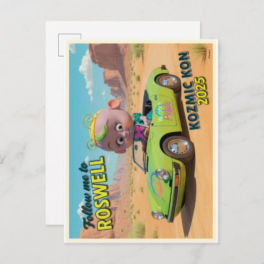 konvention post card  ポストカード (正面/裏面)