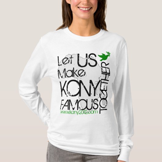 KONYを有名なシャツにする Tシャツ (正面)