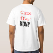 KonyゲームKony Tシャツ (裏面)