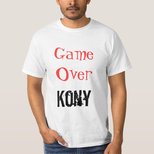 KonyゲームKony Tシャツ (正面)