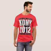 KONY 2012は彼を有名にさせます Tシャツ (正面フル)