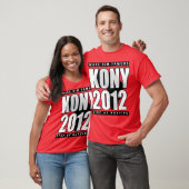 KONY 2012は彼を有名にさせます Tシャツ (ユニセックス)