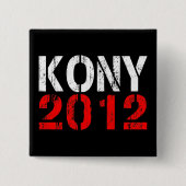 KONY 2012ボタンPin 缶バッジ (正面)