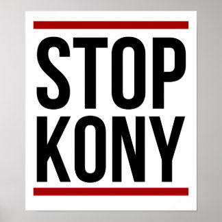 Kony 2012ポスター – ストップ Kony  ポスター