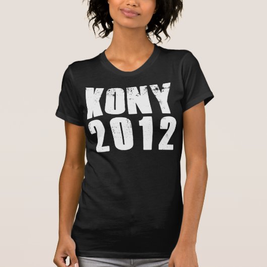 Kony 2012停止ヨセフKony Tシャツ (正面)