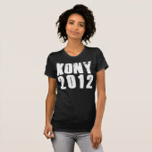 Kony 2012停止ヨセフKony Tシャツ (正面フル)