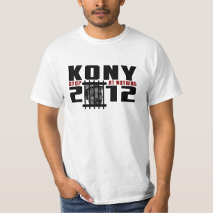 Kony 2012停止Konyの最も最高のなTシャツ Tシャツ