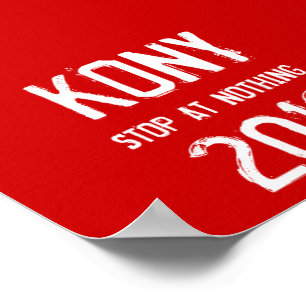 Kony 2012年のポスター ポスター