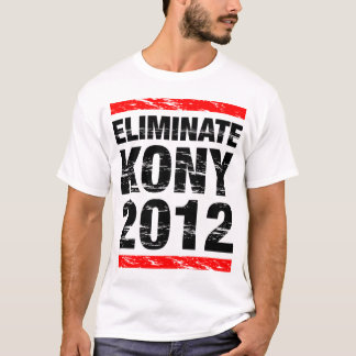 Kony 2012年を除去して下さい tシャツ