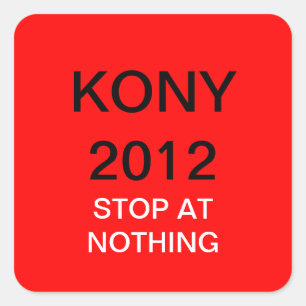 KONY 2012年 スクエアシール