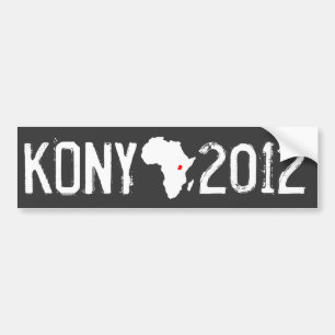 Kony 2012年 バンパーステッカー