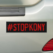 Kony 2012年 バンパーステッカー (車上)