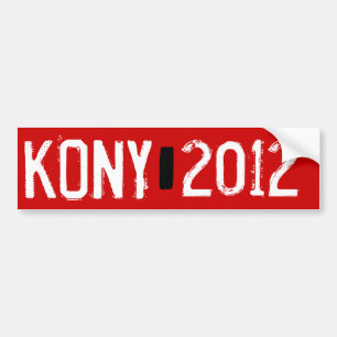 Kony 2012年 バンパーステッカー