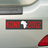 Kony 2012年 バンパーステッカー (車上)