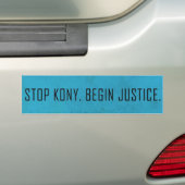 Kony 2012年(バンパーステッカー) 4 バンパーステッカー (車上)