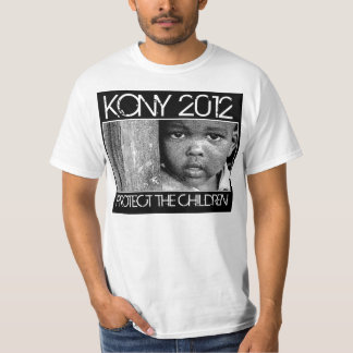 KONY 2012年-子供を保護して下さい Tシャツ