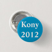 Kony 2012年 缶バッジ (正面&裏面)