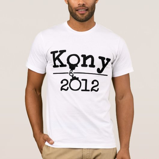 Kony 2012年 tシャツ (正面)