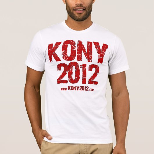 Kony 2012年 tシャツ (正面)