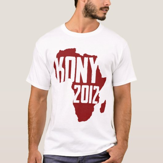 Kony 2012年 tシャツ (正面)