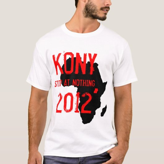 Kony 2012年 tシャツ (正面)