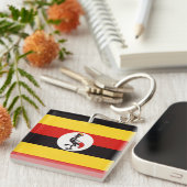 Konymoiウガンダアクリルキーチェーン キーホルダー (正面右)