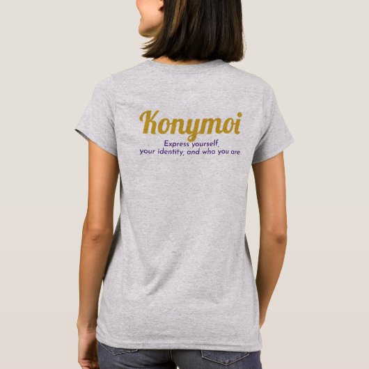 Konymoi「Beyond 賛美 Measure」Tシャツ Tシャツ (裏面)