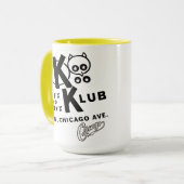 KOO KOO KLUB，シカゴ，イリノイ マグカップ (正面左)