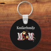 kooikerhondjeママKeychain キーホルダー (正面)