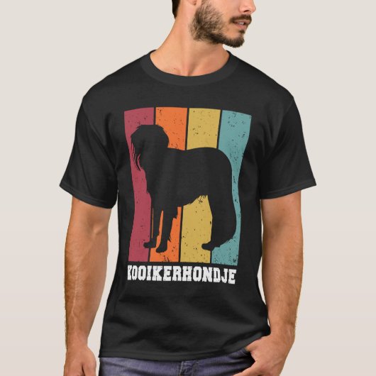 Kooikerhondje Vintage  2 Tシャツ (正面)