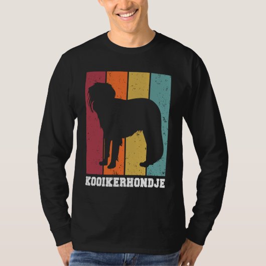 Kooikerhondje Vintage  2 Tシャツ (正面)