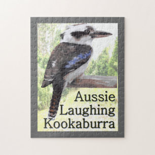 Kookaburraのオーストラリアの笑う鳥 ジグソーパズル